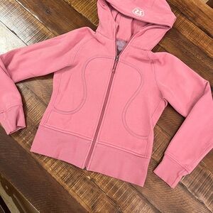 Lululemon Scuba hoodie pink/mauve
